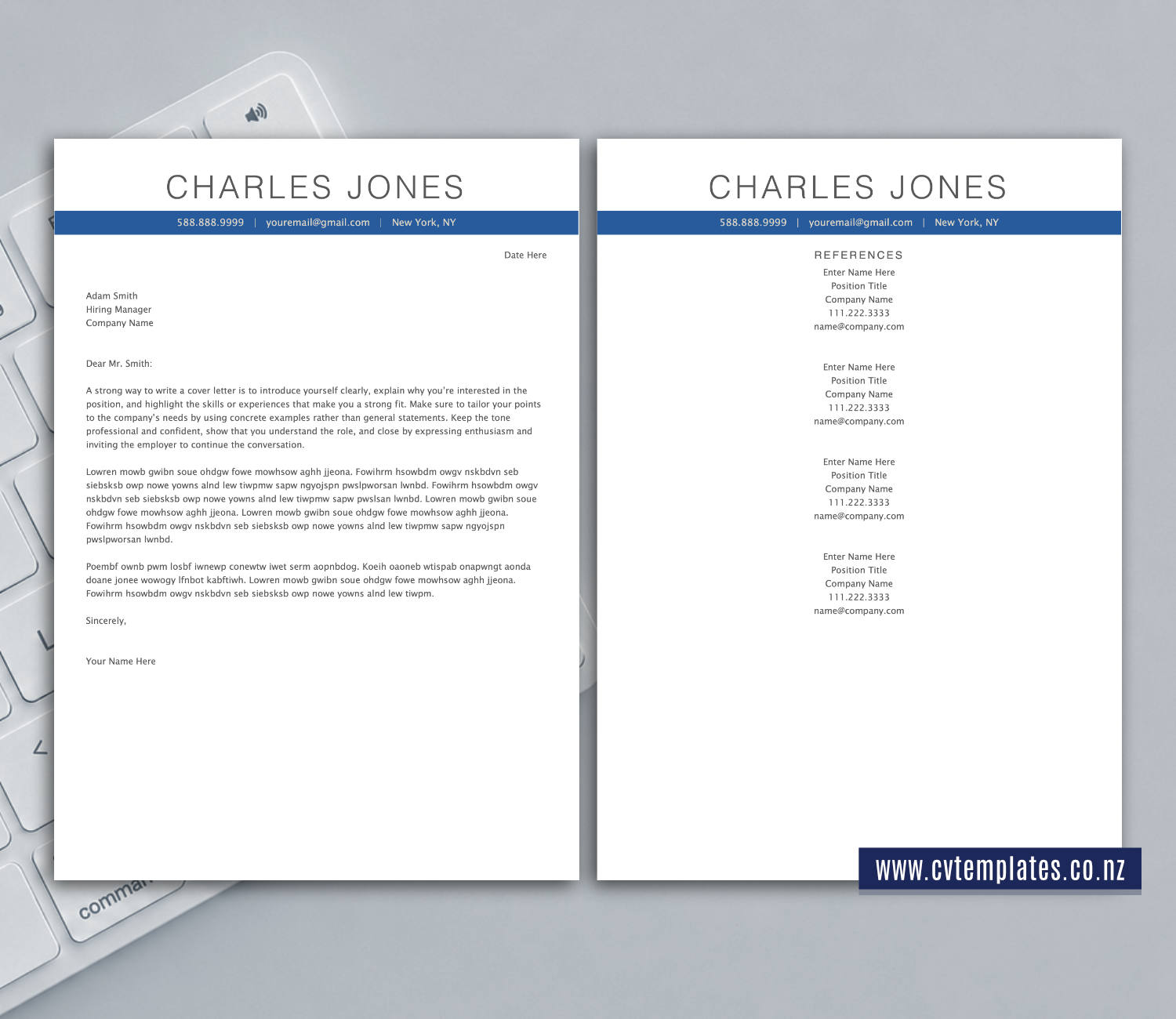 ATS-Friendly CV Template for Microsoft Word