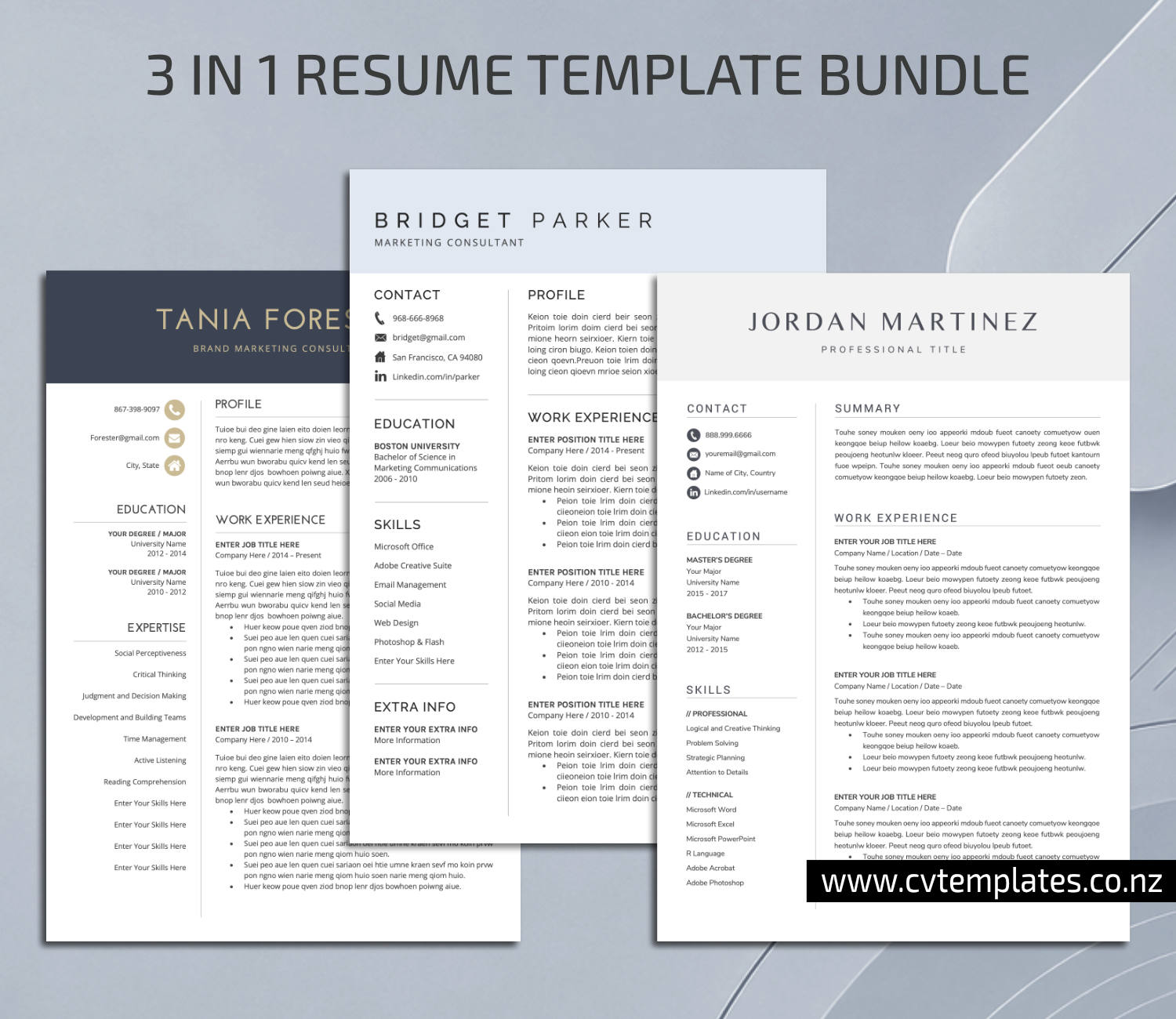 www.cvtemplates.co.nz-resume images