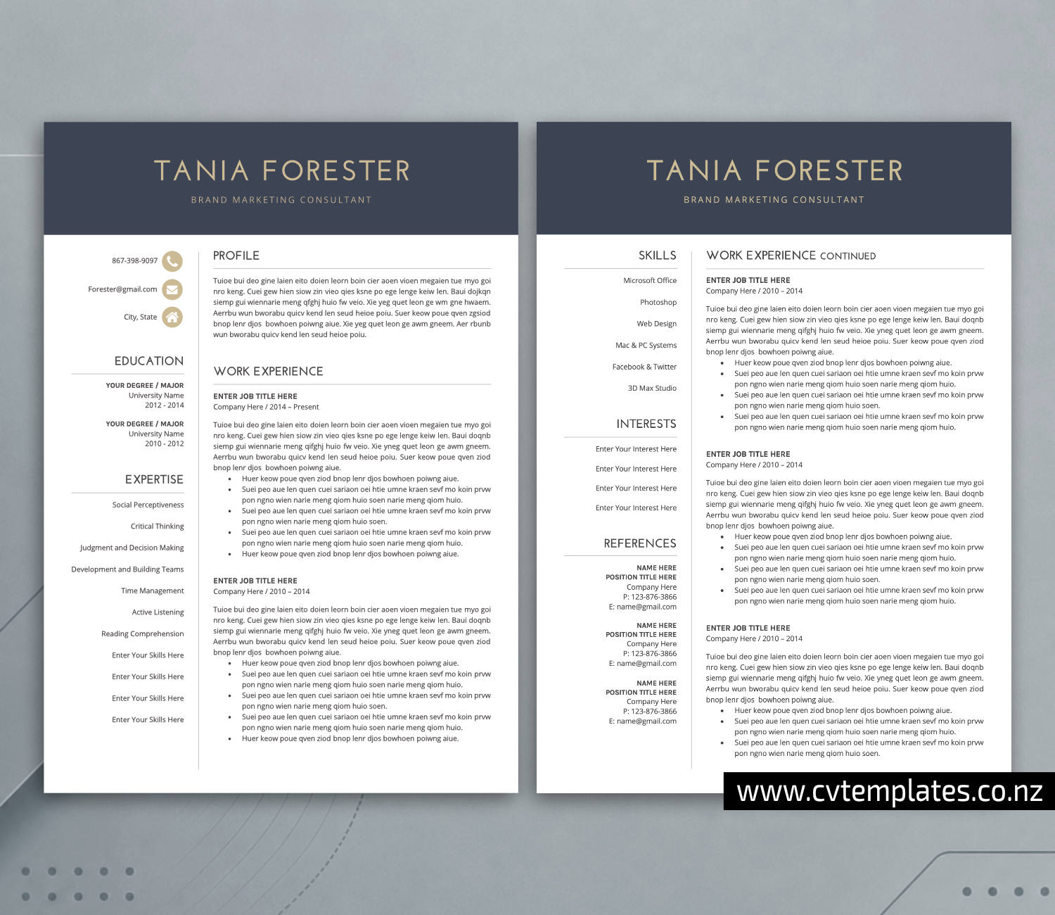 www.cvtemplates.co.nz-resume images